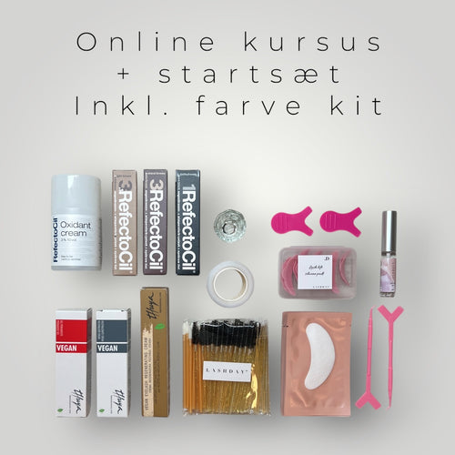 Brow lamination og Lash lift online kursus