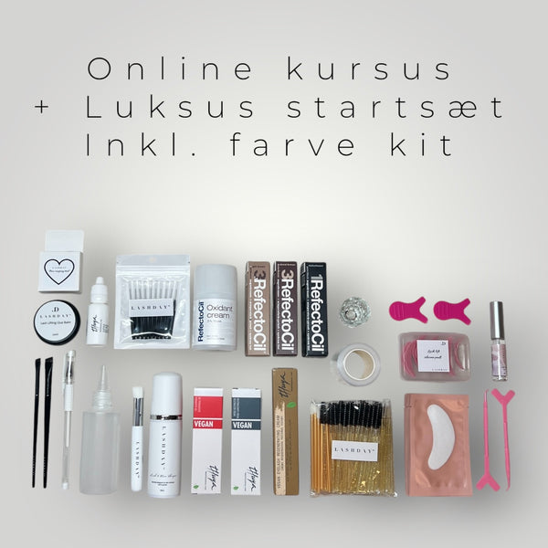 Brow lamination og Lash lift online kursus