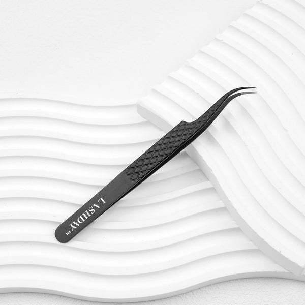Fibertip pincet til eyelash extensions