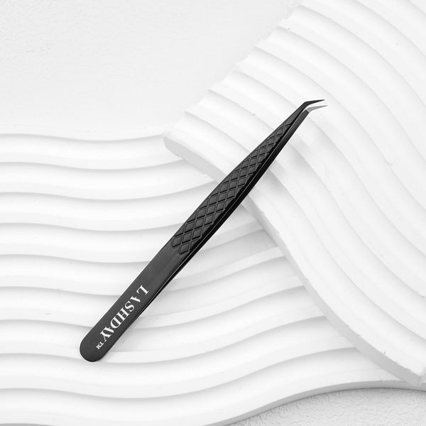 Fibertip pincet til eyelash extensions