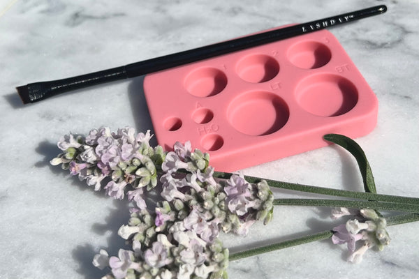 Palette til professionelle lash lift behandlinger.