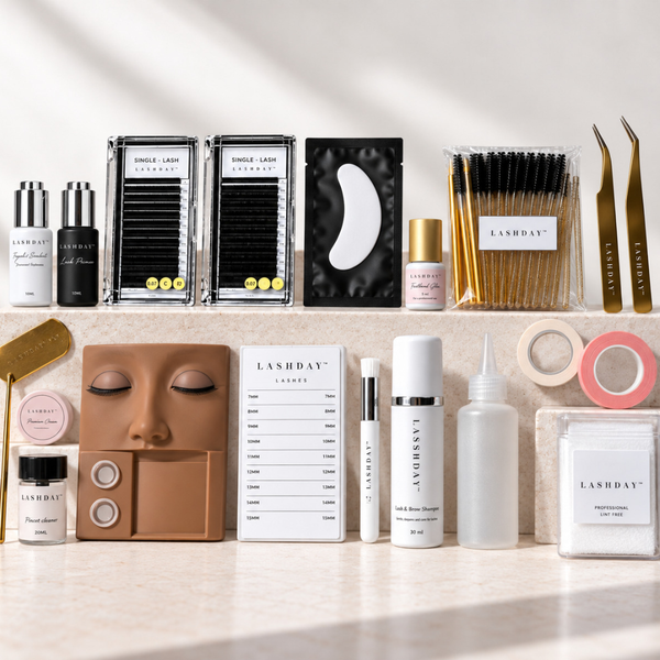 Vippe Startkit Premium til eyelash extensions.