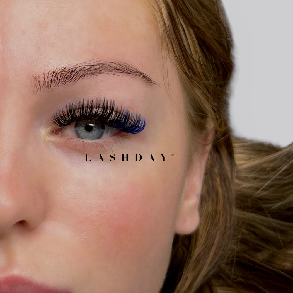 Farvede lashes til eyelash extensions