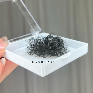 0,05 Premade Fans til professionelle volume eyelash extensions.